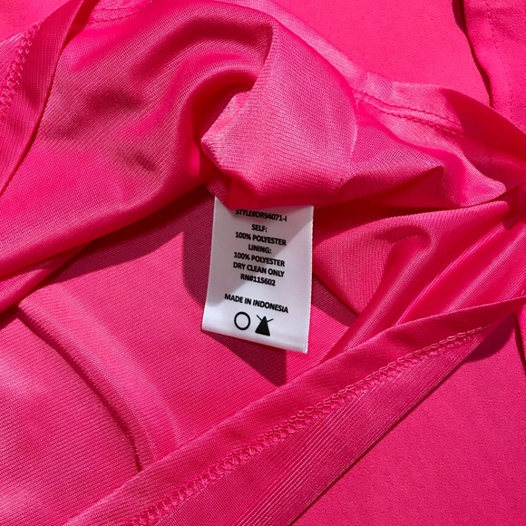 SMALL PINK LACE UP DRESS BY LUSH - Picture 7 of 7